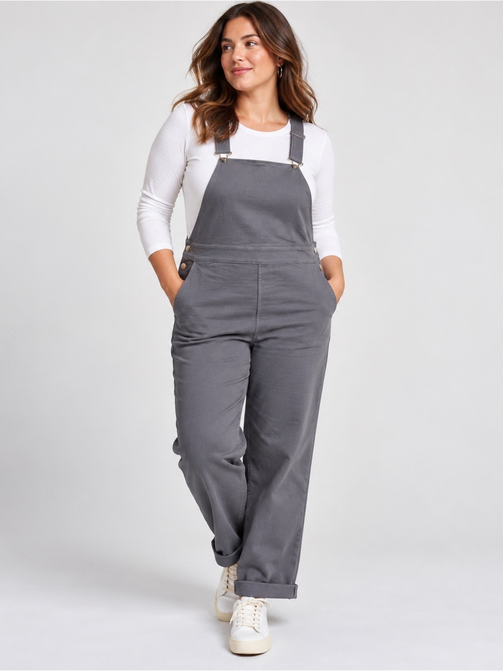 Universal Standard Tria Collection Brooks Overalls, Slate | XS(10-12)* MSRP $120